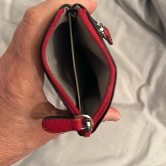 NWOT Leather Soft Sunglasses Case black/white - Picture 3 of 4